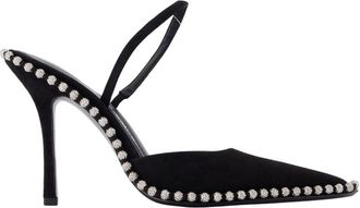 Alexander Wang Tia 105mm Slingback Heels - Alexander Wang - Leather - Black