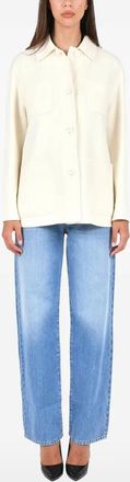 Max Mara buttoned pocket overshirt - Neutrals