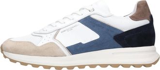 Stefano Lauran Heren, Schoenen, Wit, Maat: 44 EU Leer