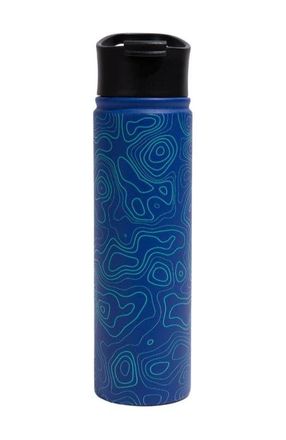United By Blue 22 OZ Topography Steel Bottle in Navy at Nordstrom