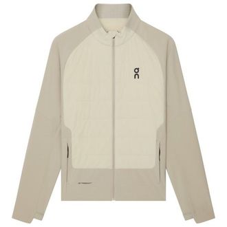 On Weather Hybrid Jacket Laufjacke f&uuml;r Herren | beige