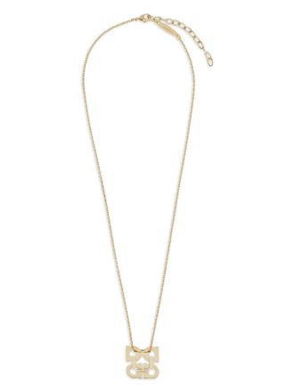 Ferragamo Halsketting met logo hanger - Goud