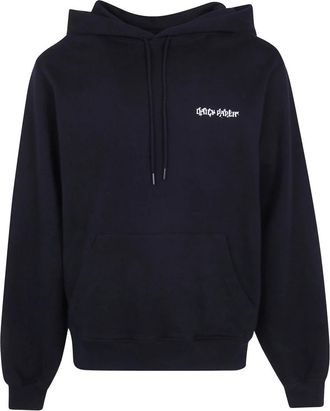 Daily Paper Clothing Wish Plant Shield Hoodie - Heren - Hoodies - Zwart - L - Katoen - Hoodies & sweatvesten