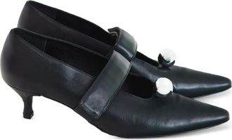 Gloria Coelho Pumps in pelle - Nero