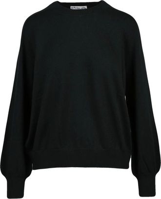 Ballantyne Truien & Vesten, Dames, Zwart, M, Kasjmier, Crewneck Pullover