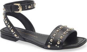 Stuart Weitzman Perry Sandal in Black at Nordstrom, Size 6.5