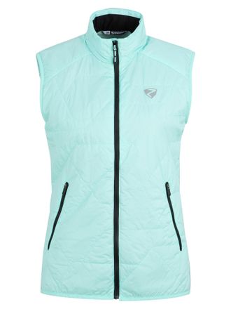 Ziener Funktionsweste ZIENER NALIA-Z vest lady, Damen, Gr. 34, radiant lagoon, Obermaterial: 100% Polyester; Obermaterial 2: 84% Polyester, 16% Elasthan; Fut