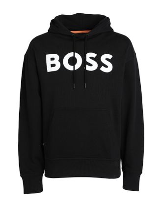 Hugo boss black sweatshirt on sale