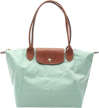 Longchamp Le Pliage Original M Tote Bag Canvas Leather