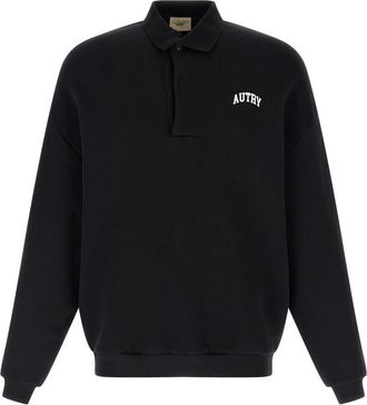 Autry Black Autry College Polo Shirt