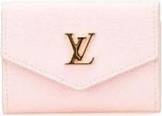 Louis Vuitton Pre-owned Wallets, female, Pink, Size: ONE SIZE Pre-owned Portefeuille Lockmini Wallet