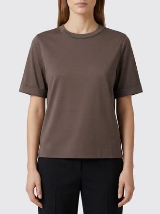 Brunello Cucinelli T-shirts basic in cotone Brunello Cucinelli