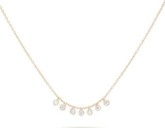 Dean Davidson Mini Orsay Charm Necklace in Clear at Nordstrom