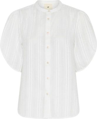 Julie Fagerholt - Heartmade Mujer, Blusas y Camisas, Blanco, Talla: XL