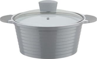 GSW Gsw Marmite Revetement En C&eacute;ramique Greblon A Induction Bolero Grey - 28 Cm