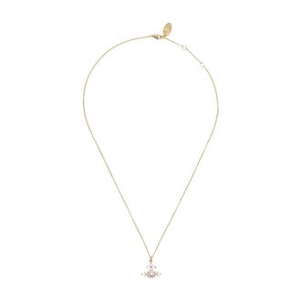 Vivienne Westwood Necklaces, female, Pink, Size: ONE SIZE Feodora Pendant Necklace