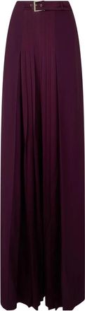 Alberta Ferretti Lange vloeiende rok - Dames - Maxi Rokken - Paars - S - Rokken