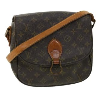 Louis Vuitton Pre-owned Cross Body Bags, female, Brown, Size: ONE SIZE Pre-owned Vintage Canvas Cross Body Bag