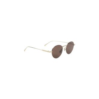 Celine Metal Frame 28 Sunglasses - female - CELINE - Sunglasses - Yellow - ONE SIZE - Accessories