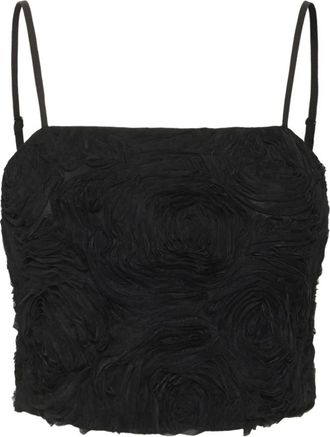 Saint Tropez Donna, Top, Nero, XL, new