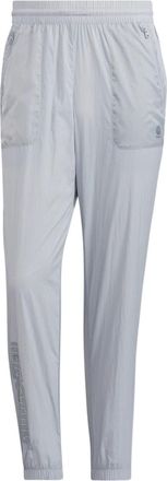 adidas Mens adidas neo SW BRD WVN TP Athleisure Casual Sports Long Pants/Trousers Silver Gray HC9706