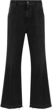 Amiri Black Mid Rise Jeans