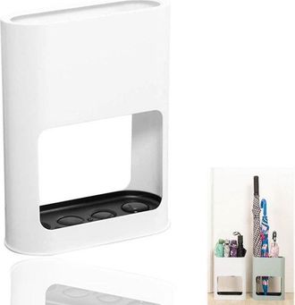 OEM Soporte Para Sombrilla, Soporte Para Sombrilla Fabricado En Pl&aacute;stico, Apto Para Sombrillas Largas Y Cortas, Blanco, 28 X 21,8 X 9 Cm