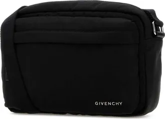 Givenchy Quilted Nylon Shoulder Bag - Black