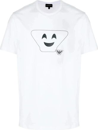 Emporio Armani Heren, Tops, Wit, Maat: 3XL