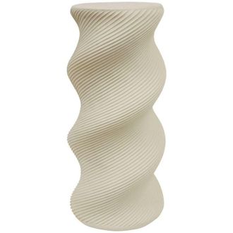 Atmosphera Atmosphera - Porta piante 1 ripiano twist beige 24x24cm créateur dintérieur