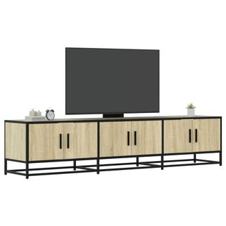 Berkfield Home TV Cabinet Sonoma Oak 180x35x41 cm Engineered Wood in Brown | Size: 180 x 35 x 41 cm