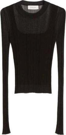 Sportmax Mujer, Camisetas, Negro, Talla: S