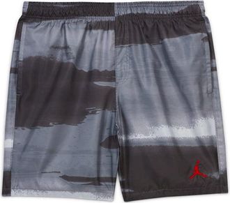 Nike Jordan Air Jordan Legacy Casual Sports Breathable Printing Shorts Gray CW0840-010