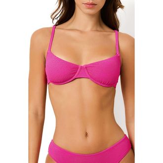 Solid & Striped The Eva Bikini Top in Paradise Pink at Nordstrom, Size X-Large