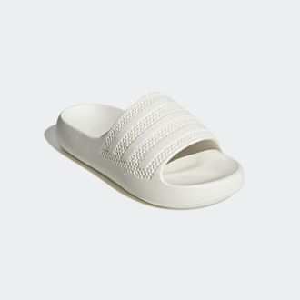 adidas Badesandale ADIDAS ORIGINALS AYOON ADILETTE, Damen, Gr. 40,5, weiss (sanftes wei&szlig;, wonder wei&szlig;, sanftes wei&szlig;), Synthetik, Schuhe Badesandale