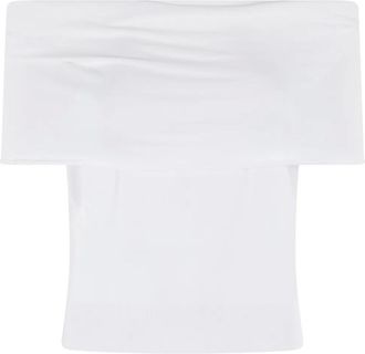 Roberto Collina Top con spalle scoperte - Bianco