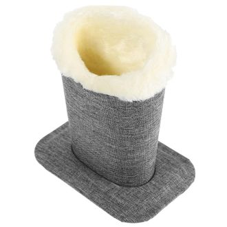 Cabilock Fashionable Eyeglasses Stand Plush Glasses Holder Fabric Sunglasses Stand Desktop Base