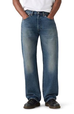 Levi's 501 Loose Straight Leg Jeans in Wild Raptor at Nordstrom, Size 36 X 32