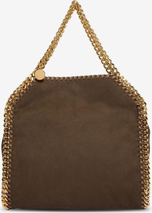 Stella McCartney Shopper aus Kunstwildleder Mini Falabella