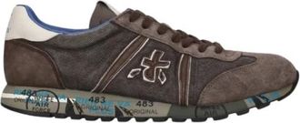 Premiata Lucy 8402 Sneakers - Heren - Sneakers - Bruin - 40 EU - Su&egrave;de - Schoenen