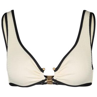 Seafolly Beach Bound Ring Front Tank Bikini-Top f&uuml;r Damen | wei&szlig;