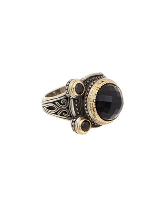 Konstantino Calypso Silver & 18K Statement Ring