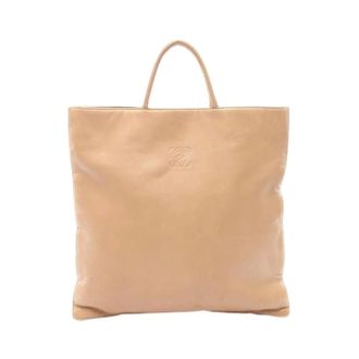 Loewe Pre-owned Tote Bags, female, Beige, Size: ONE SIZE Pre-owned Tote Bag