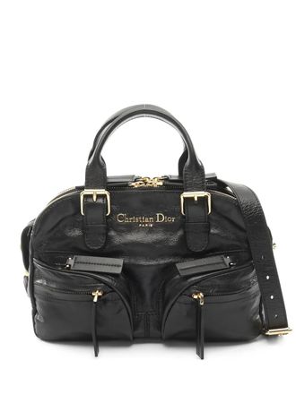 Dior Borsa tote Grand Tour Bowling anni 2010 - Nero
