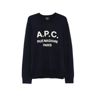 A.P.C. A. p.c. Rue Madame Paris Logo-detail Wool Jumper