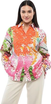 Dsquared2 Multicolor Regular Abstract Shirt