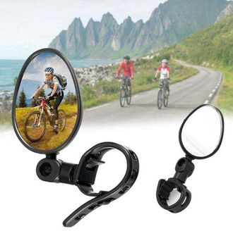 OEM Espejo Retrovisor Para Bicicleta, 360 Grados, Giratorio, Espejo Retrovisor Para Bicicletas, Espejo Retrovisor Ovalado Plano