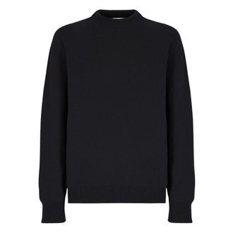 Laneus Truien & Vesten, Heren, Zwart, M, Wol, Maglia Girocollo