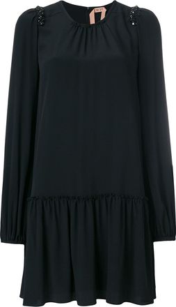 N&deg;21 Abito con dettaglio decorativo - Nero