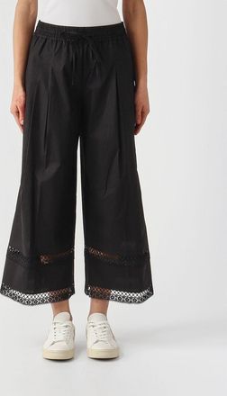 Twinset Pantaloni cropped Twinset in misto cotone